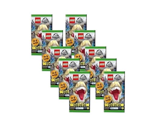 Blue Ocean LEGO Jurassic World Serie 3 Trading Cards (Deutsche Version) - 10x Booster von Generic