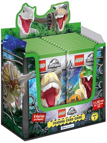 Blue Ocean LEGO Jurassic World Serie 3 Trading Cards (Deutsche Version) - 1x Display je 36x Booster von Generic