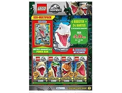 Blue Ocean LEGO Jurassic World Serie 3 Trading Cards (Deutsche Version) - 1x Eco Multipack ohne direkt Auswahl von Generic