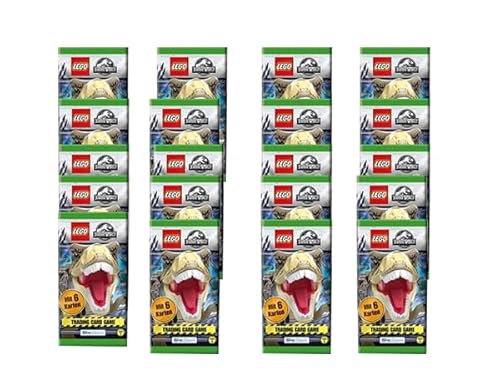 Blue Ocean LEGO Jurassic World Serie 3 Trading Cards (Deutsche Version) - 20x Booster von Generic