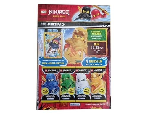 Blue Ocean Ninjago Trading Cards Serie 9 Dragons Rising - 1x Multipack ohne direkte LE Karten Auswahl (Deutsche Version) von Generic