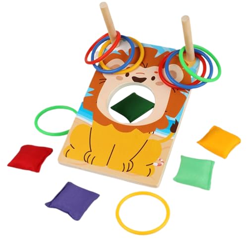 Bohnenbeutel Wurfspiel Für Kinder | - Und Schießspiel Für - Interaktives Holzspielzeug Mit Punktzahl Für Gruppenaktivitäten Ab 3 Jahren Kinder Erwachsene Bohnenbeutel Wurfspiel Für Kinder | - Und Schießspiel Für - Interaktives Holzspielzeug Mit Punktzahl Für Gruppenaktivitäten Ab 3 Jahren Kinder Erwachsene von Generic