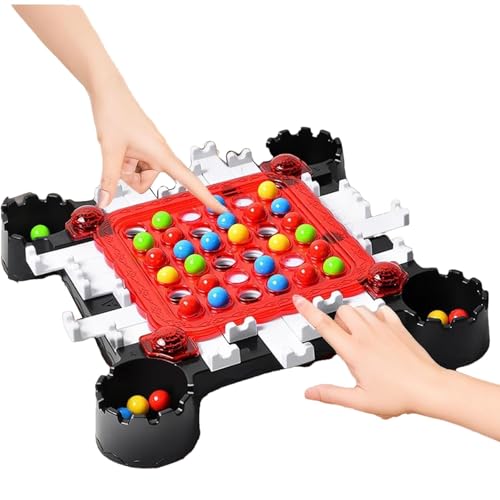 Brettperlenspiel, Regenbogenball-Ausscheidungsspiel | Eliminationsspiel Lernspiel mit bunten Perlen,Elimination Game, interaktives Brettspiel für Teenager, Party, Kinder von Generic