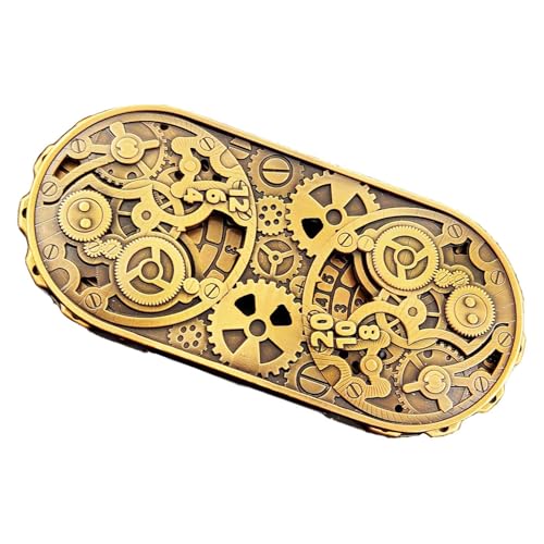 Brettspiel Würfel | Rollenspiel-Brettspiel Spin Würfel | Aluminiumlegierungs -Gravur -Requisiten, Dekorationszubehör für Anfänger, Familie, Freunde, Fantasy -Spielzeug -Spielzeug -Spielzeug -Accessoir von Generic