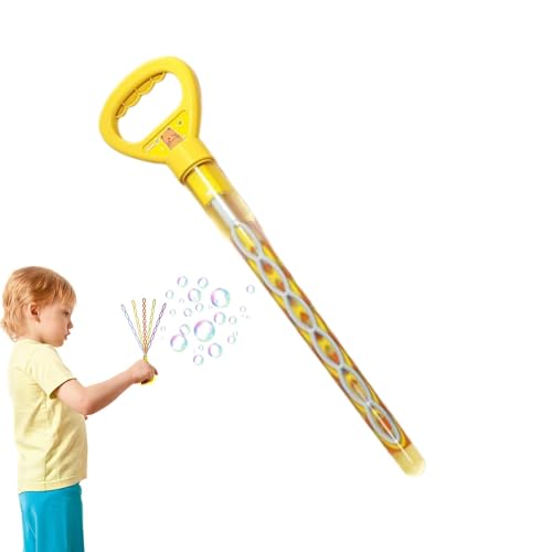 Bubble Stick - Bubble Für Kleinkind, Lächelnde Gesichtsblasenwandler | 5-Claw 32-Loch Blasenmacher, Interaktives Seifenblasen-Spielzeug Für Kinder, Partyspaß, Gartenspiele von Generic