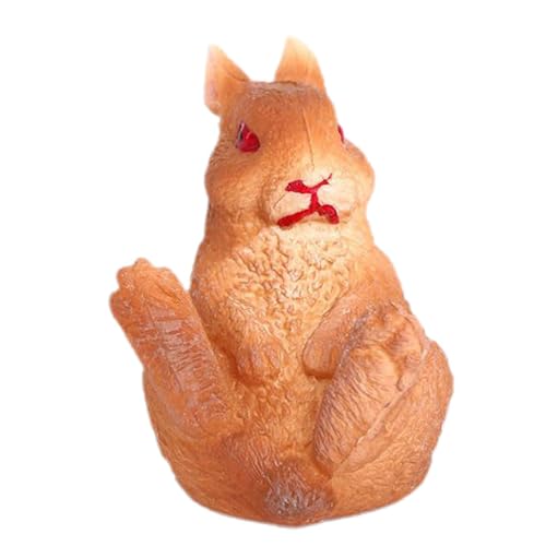 Bunny Figur, Kaninchenfigur | Realistische niedliche Hasenparty -Gefälligkeiten,Home Desk Dekorationen, Bildungsspielzeug für Kinderbücher, Schreibtische und Zimmer für Kinderbücher, Schreibtische und von Generic