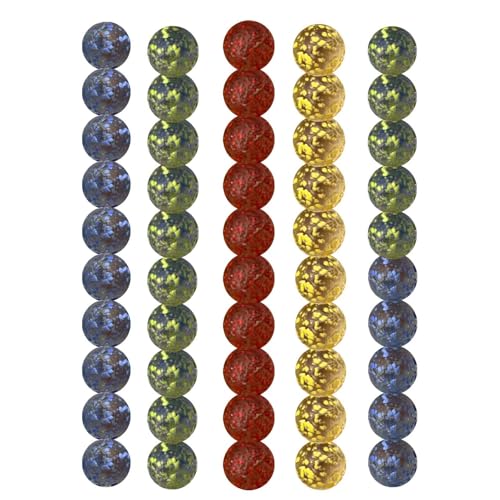 Bunte Glasmurmeln - Handgemachter runder Marmor aus Glas, künstlerische Dekoration | Gemischter Marmor für Kinder, Für Aquarium, Tisch, Handwerk - Bunte Murmeln, Runde Marmorperlen, Bunte Glasmurmeln - Handgemachter runder Marmor aus Glas, künstlerische Dekoration | Gemischter Marmor für Kinder, Für Aquarium, Tisch, Handwerk - Bunte Murmeln, Runde Marmorperlen, von Generic