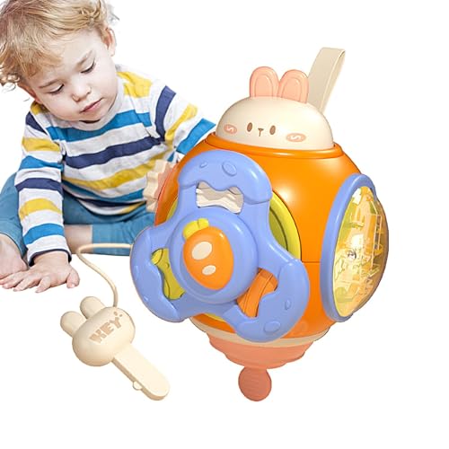 Busy Ball Lernspielzeug, Zappelspielzeug für Kinder - Aktivitätsball für vielbeschäftigte Lernende,Sensorisches Hexaeder-Lernspielzeug, Hand-Auge-Koordination, lustiges Kinderspielzeug für Kinder, Bil von Generic