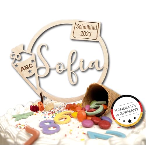 Caketopper Einschulung I Schulkind 2025 I Kuchendekoration Schulkind I Einschulung Geschenk I Schultüte Caketopper Einschulung I Schulkind 2025 I Kuchendekoration Schulkind I Einschulung Geschenk I Schultüte von Generic