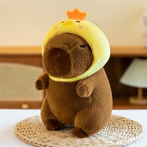 Capybara-Plüschkleidung - Kuscheltier-Plüschtiere, Capybara-Plüschtier süß | Capybara Plüschkleidung Kleid Capybara Plüschtiere, Capybara Plüschtiere verkleiden, süße Umarmungen für Kinder von Generic