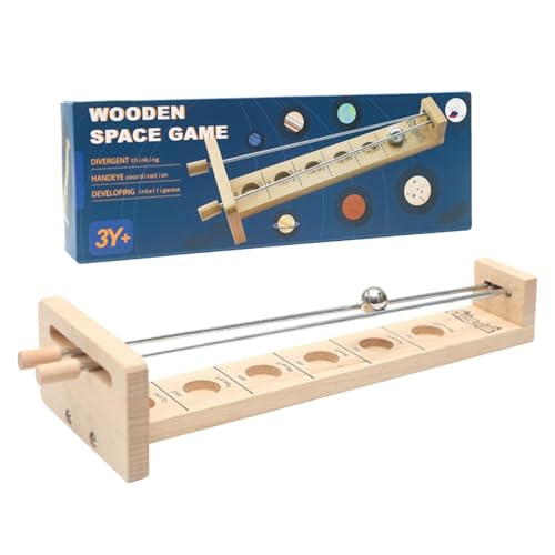 Catch The Moon-Brettspiel – Wooden Moon Balls-Spiel – Catch The Moon-Spiel Für Erwachsene Lustige Tischspiele, Atyhao Holz-Desktop-Ball, Holzkinder Erwachsene Intelligente Puzzle-Balance von Generic