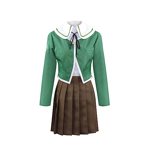 Chihiro Fujisaki Cosplay Kostüm JK School Uniformanzug Halloween Outfits,L-Green von Generic