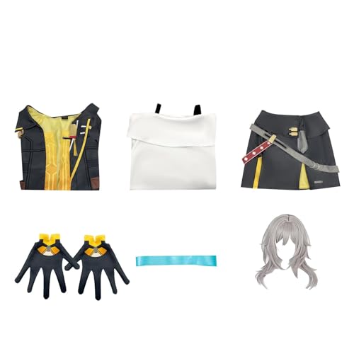 Cosplay Kostüm Komplettset - Halloween Anime Game Convention Outfit Herren Damen Women+Wigs,M Cosplay Kostüm Komplettset - Halloween Anime Game Convention Outfit Herren Damen Women+Wigs,M von Generic