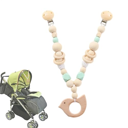 Crib -Anhänger, Baby -Autositzspielzeug | Poppingchair Sensory Toy Seat Chain,Niedliche Tierform Puschelzauber für Kleinkind, Mädchen, Kinder, Kinder von Generic