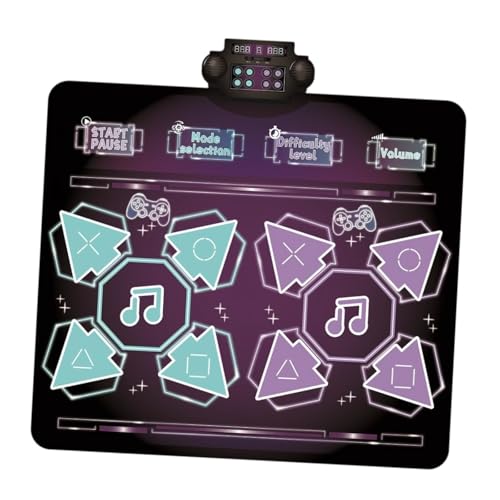 Dance Mat Double Player Game Tanzspiele Dancing Music Pad für Kinder im Alter von 3 Jahren Kinder Kinder von Generic