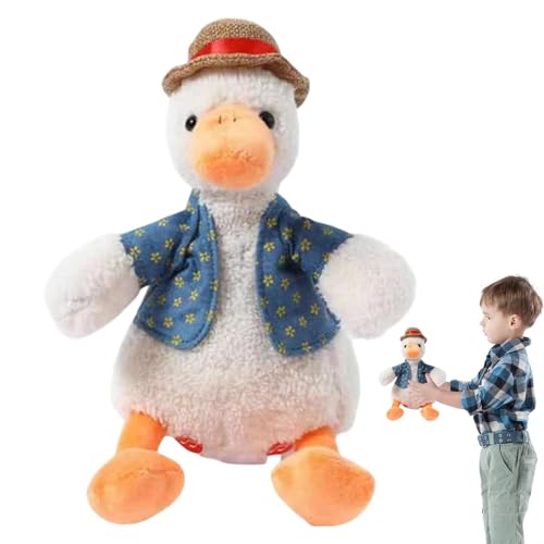 Dancing Dancing Dancing Spielzeug für tanzende Enten | Duck Fidget Toy - Lebendige Farben Lustig Interaktiv mit gelber Mütze Puppen für Kinder Geburtstag Indoor von Generic