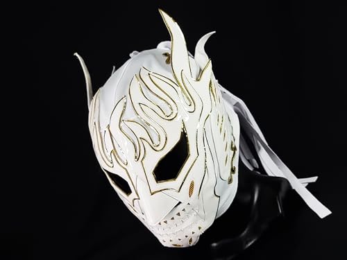 Desperado Maske Wrestling Maske Kostüm Lucha Libre Maske Luchador Maske Weiß von Generic