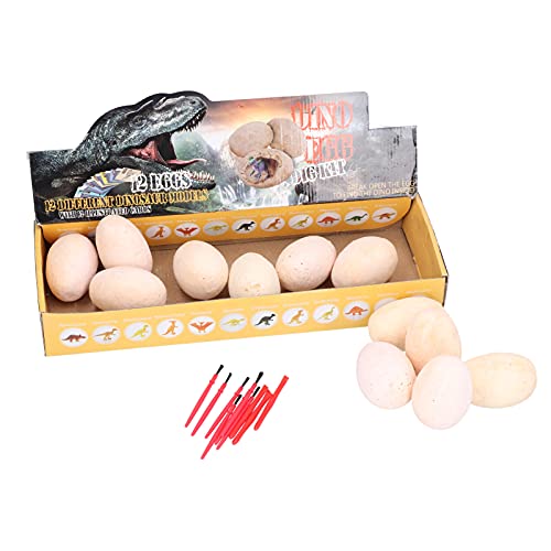 Dinosaurier-Eier-Ausgrabungs-Set, Dinosaurier-Eier, Dino-Eier-Ausgrabungs-Set, Archäologie, STEM, Bildungswissenschaft, Spielzeug, Ausgraben von Fossilen Dino-Eiern, von Generic