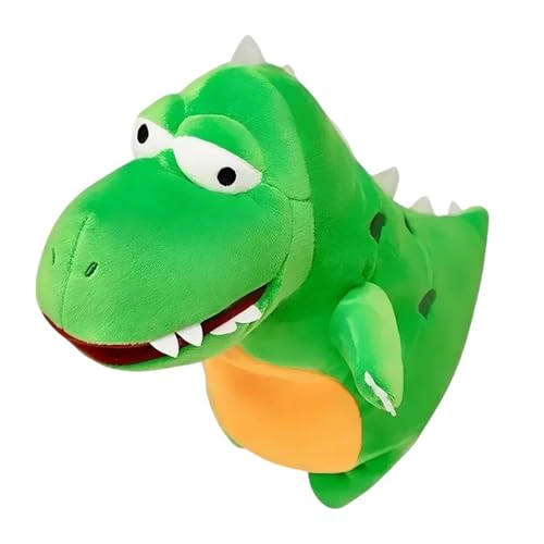 Dinosaurier-Handpuppe, Plüsch-Handpuppe | Dinosaurier-Plüschtier - Puppet Story Toys, süße weiche Rollenspiel-Handpuppen, interaktives Lernspielzeug von Generic