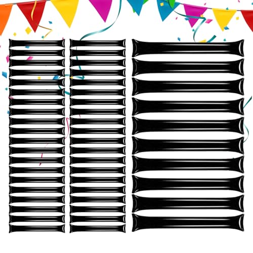 Donnerstöcke | 50 Stück aufblasbare Geist für Partys, tragbar für Sportveranstaltungen, Konzerte, Completti Schule Donnerstöcke | 50 Stück aufblasbare Geist für Partys, tragbar für Sportveranstaltungen, Konzerte, Completti Schule von Generic