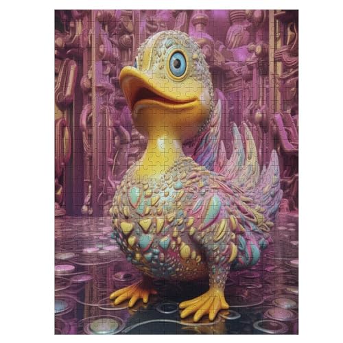 Duck - 1000 Teile Puzzle – - Hochauflösendes - Gelegenheitsspiel – 1000 Teile Holzpuzzle 500 PCS von Generic