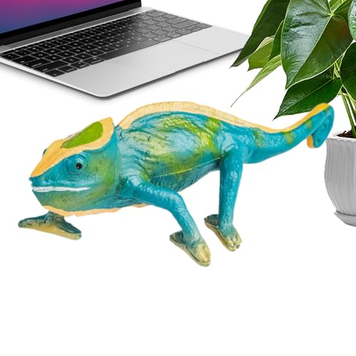 Echsenspielzeug, Reptilienspielzeug - Realistische Figur Kinder Sinnes Strandspielzeug | Multifunktionales Bonsai-, Bildungswerkzeug für Kinder, Familie, Freunde, Zuhause von Generic