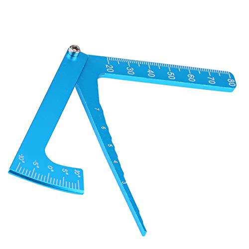 Einstellbare Lineal-Sturz- und Spurlehre für RC-Autos [Präzise Messungen und Einfache Anpassungen] [Konstruktion aus Aluminiumlegierung] [Sicher und zuverlässig] [Mühelose Höhe von Generic