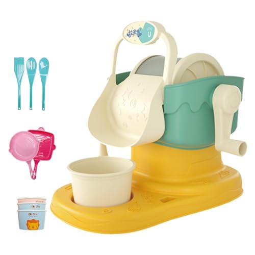 Eiscreme-Spielset – Interaktives Eiscreme-Set Für Kinder, Eismaschinen-Set Für Kinder | Eiscreme-Spielset Für Kinder, Essbare Smoothie-Maschine, Küchenzubehör von Generic