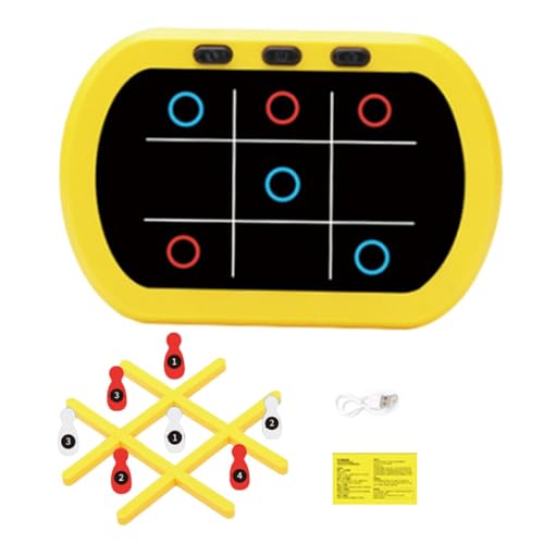 Elektrisches Puzzlespiel, Handheld-Puzzlespiel | Familienspielzeug,5-in-1-Handheld-Puzzlespielkonsole, tragbare Reise-Lernbrettspiele für Autofahrten von Generic