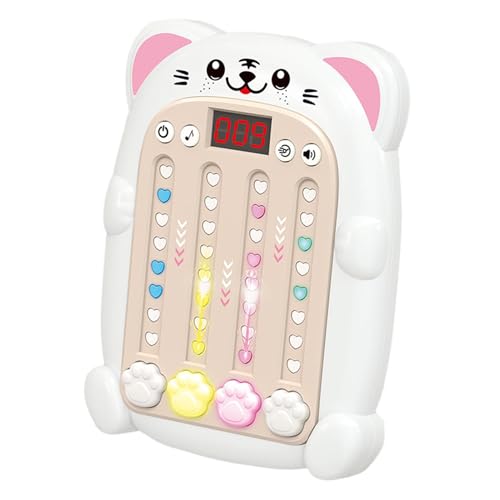 Elektronische Rhythmus-Spielkonsole, Elektronische Musik-Rhythmus-Spielmaschine | Quick Push Rhythm Handheld-Konsole | Elektronische Handheld-Spielekonsole Mit Musik Für Kinder, Freunde, Familie von Generic