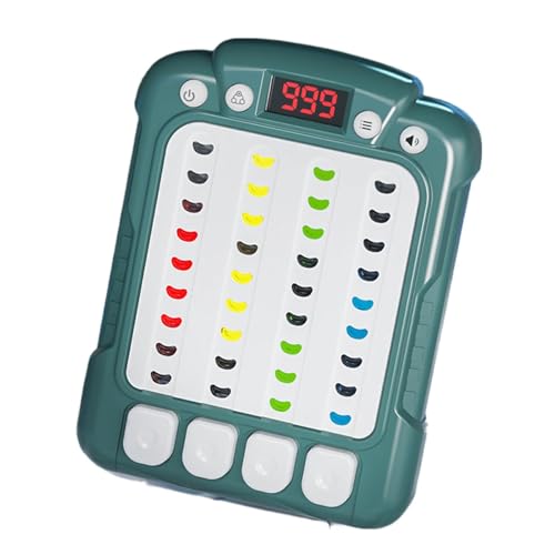 Elektronisches Brettspiel mit musikalischem Rhythmus, Rhythm-Handkonsole,Handheld-Konsolenspiel mit Musik - Pädagogische Beleuchtung, schnelles Druckknopf-Tischspiel für und Mädchen von Generic