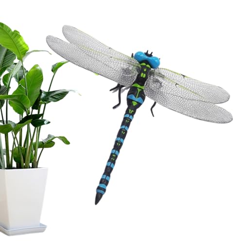 Falsche Libellen | Künstliche Libellen für Gartenabstoßung | Tierfiguren Gartendekoration für Kinder Lernen Klassenzimmer Demonstration Baby Kinderwagen Rasen Terrasse Falsche Libellen | Künstliche Libellen für Gartenabstoßung | Tierfiguren Gartendekoration für Kinder Lernen Klassenzimmer Demonstration Baby Kinderwagen Rasen Terrasse von Generic