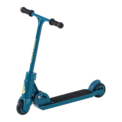 Faltbarer Finger-Scooter – Finger-Scooter, Mit Hochwertigen Elastischen Gummirädern | Lustiges Tisch-Scooter-Spielzeug Für, Mädchen, Kinder von Generic