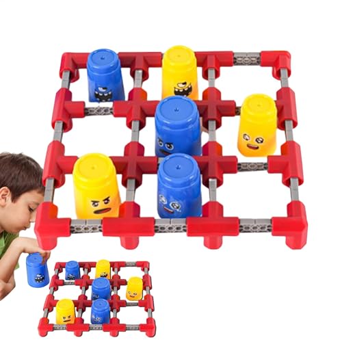 Familienspielbretter für Kinder, strategisches Brettspiel für Kinder | Puzzlespiel Brettspiele - Interaktives Denksportspielzeug, Schachspiel-Strategiespiel für Kinder und Erwachsene, Lernaktivitäten von Generic