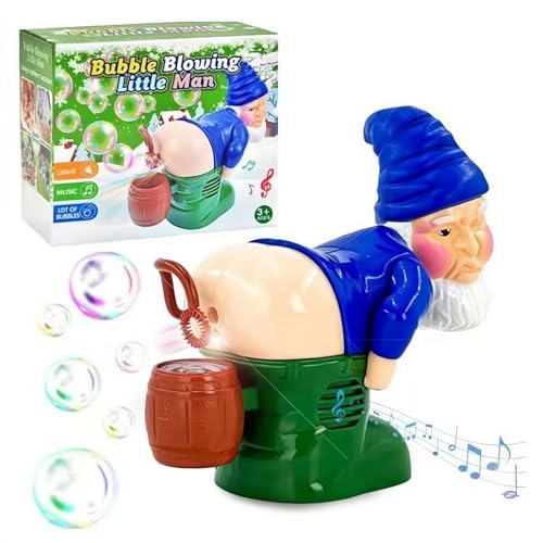 Farting Santa Bubble Blower, Bubble Blowing Santa Butt, Christmas Butt Bubble Mach-ine with Light & Sound, Santa Blowing Fart Bubbles, Automatic Bubble Blower Machine for Indoor & Outdoor Activity von Generic