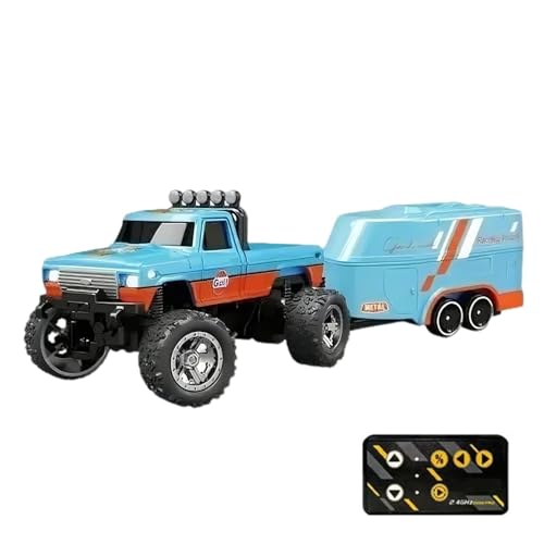 Ferngesteuertes Auto LKW Raupenauto Spielzeug für RC LKW Kleines Spielzeug LKW für RC Auto - Wiederaufladbare Rennwagen Indoor Spielzeug 2,4 GHz Elektroauto mit luc von Generic