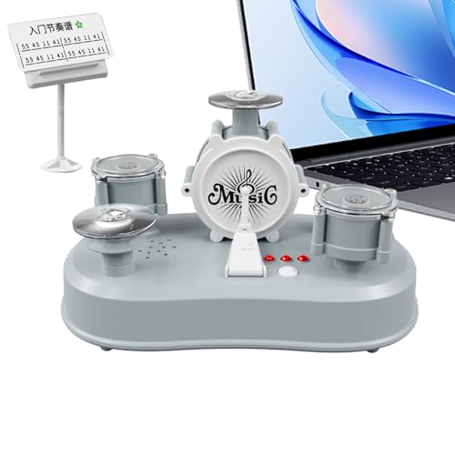 Finger-Drum-Set, kleines Drum-Set, kleine Fingertrommeln, Schreibtisch, Musikinstrumente in Miniaturen, Schlagzeugeffekte und Licht, pädagogische Perkussion für Kinder und Erwachsene Finger-Drum-Set, kleines Drum-Set, kleine Fingertrommeln, Schreibtisch, Musikinstrumente in Miniaturen, Schlagzeugeffekte und Licht, pädagogische Perkussion für Kinder und Erwachsene von Generic