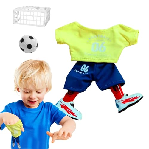 Finger-Fußball-Set – Fußball-Fingerspielzeug, Match-Spielset | Lustiges Lernzubehör für Fingerpuppen, Sport-Spielzeug für alles von Generic