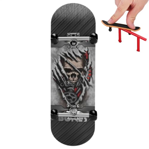 Finger-Skateboard – Miniatur-Skateboard, Finger-Scooter-Spielzeug mit 5-lagigem Ahornholzdeck, Finger-Scooter, Fingerboard-Skateboard, interaktives Fingerspielzeug für Skateboarder, erstellen Sie eine von Generic