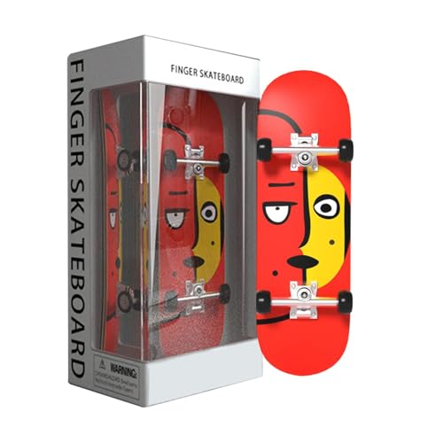 Finger-Skateboard-Spielzeug für Kinder, Skateboard-Finger, Taschen-Finger-Roller, pädagogisches Skateboard-Spielzeug für und Mädchen, interaktives Fingerspielzeug, Zubehör für Bretter von Generic