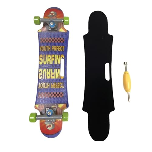 Finger-Skateboards | Rutschfestes kreatives Mini-Spielzeug - Langlebige, professionelle Finger-Skateboards für Kinder, Lernspielzeug für Jugendliche und Erwachsene von Generic