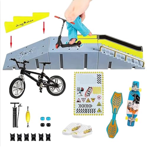 Fingerboard Kinder Skateboard Kleine Finger Skateboard | Kleine Skateboard-Spielzeuge Finger Roller - Fingerscooter - Fingerboard - Fingerboard Finger Board für Zuhause, Kinder, Party, von Generic