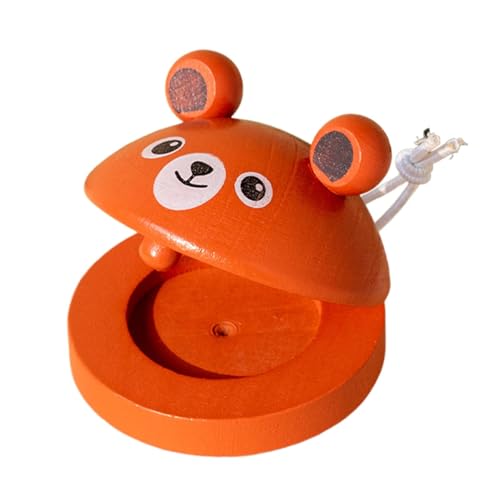 Fingerkastagnetten aus Holz, Handkastagnetten | Finger-Klappbrett, niedliches Tiermodell mit Sequenz, Musikinstrumente, frühes Lernspielzeug für Fingerkastagnetten aus Holz, Handkastagnetten | Finger-Klappbrett, niedliches Tiermodell mit Sequenz, Musikinstrumente, frühes Lernspielzeug für von Generic