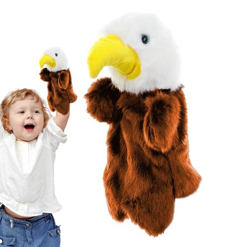 Fingerpuppen – Kinderhandpuppe Mit Beweglichem Mund, Lustiges, Süßes Stofftier-Puppenspielzeug | Spielhaus-Partygeschenke, Geburtstagsgeschenke von Generic