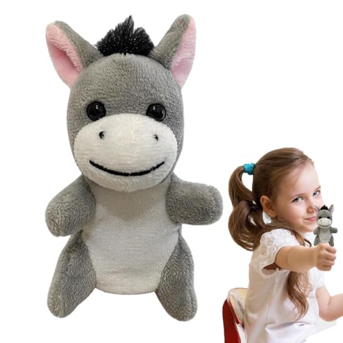 Fingerpuppen für Tiere, Handpuppen für Kleinkinder, interaktive Puppen für Kinder, Plüschtiere, Esel und Huhn, Spielzeug für Finger, Narrac Fingerpuppen für Tiere, Handpuppen für Kleinkinder, interaktive Puppen für Kinder, Plüschtiere, Esel und Huhn, Spielzeug für Finger, Narrac von Generic
