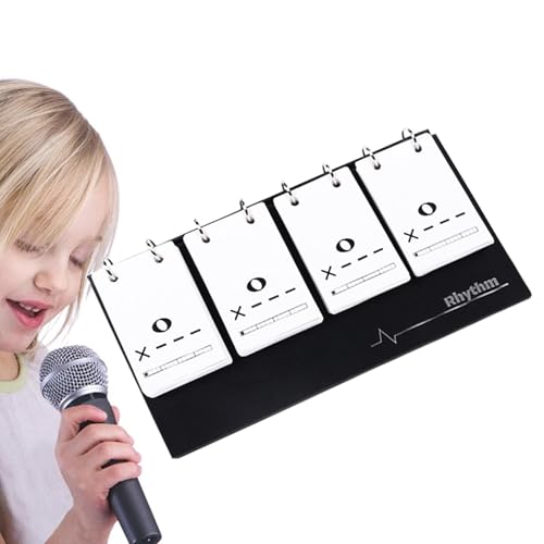 Flash-Karten mit Musiknoten, Flash-Karten für Klavier – Musiktheorie-Theorie-Übungskarten, Rhythmusübungskarte, Musikunterricht-Zubehör, Decorac Flash-Karten mit Musiknoten, Flash-Karten für Klavier – Musiktheorie-Theorie-Übungskarten, Rhythmusübungskarte, Musikunterricht-Zubehör, Decorac von Generic