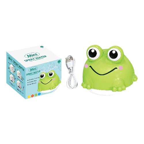 Frog Bath Spielzeug, Frog Toys Automatic Spray Wasser - Vorschule Lernaktivitäten, Interaktives Batterie/Wiederaufladbares Spiel für Schwimmbad, Badewanne von Generic