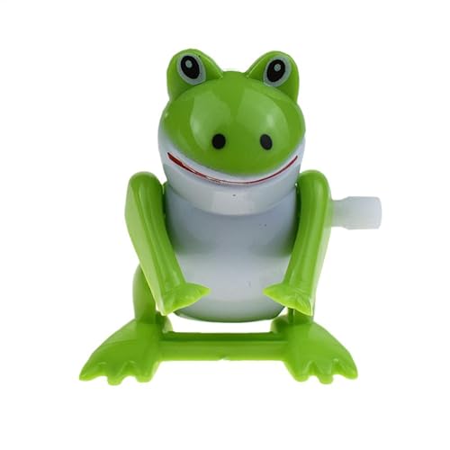 Froschspielzeug zum Aufziehen – niedlicher mechanischer Springfrosch, kleines Froschspielzeug zum Springen | lustige Partygeschenke, Geburtstagsgeschenktüten, Preise für Kinder von Generic