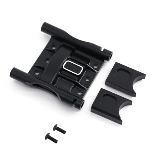 Für Arrma 6S Für Kraton Für Senton Für Typhon Für Outcast 1/7 1/8 Metall Center Differential Upgrades Abdeckung Moun RC Zubehör(Black) von Generic