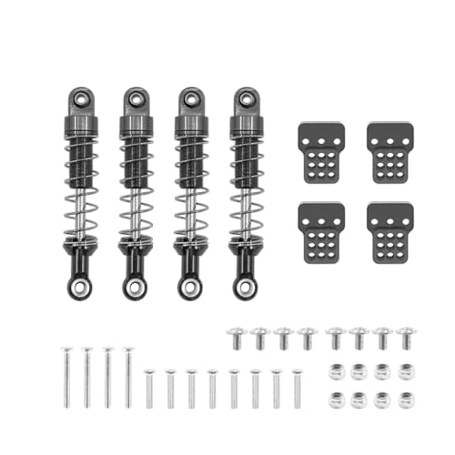 Für MN Für MN-90 Für MN99S Für WPL D90 C14 C24 C34 RC Auto Ersatzteile Metall Stoßdämpfer Mit Erweiterte Für Sitz Upgrade Teile RC Zubehör(Metal) von Generic